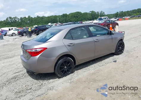 2016 Toyota Corolla Le from USA, damaged, VIN 2T1BURHE9GC553215